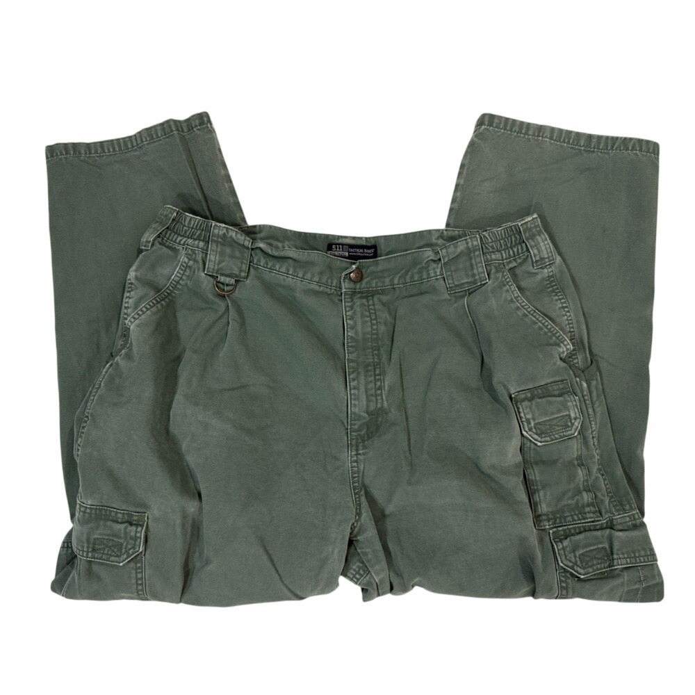 5.11 TACTICAL Men's Utility Cotton Pants 40x30 Green